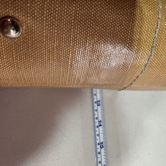 Tod's Womens Cowhide Calf Leather Shade Shopping Media Shoulder Tote Bag Brown - Picture 10 of 16